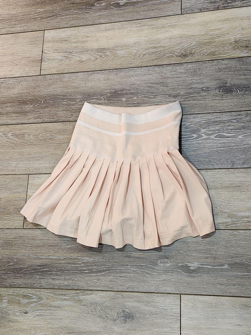 Wilson Pale Blush Pink Pleated Skater Skort Size XS